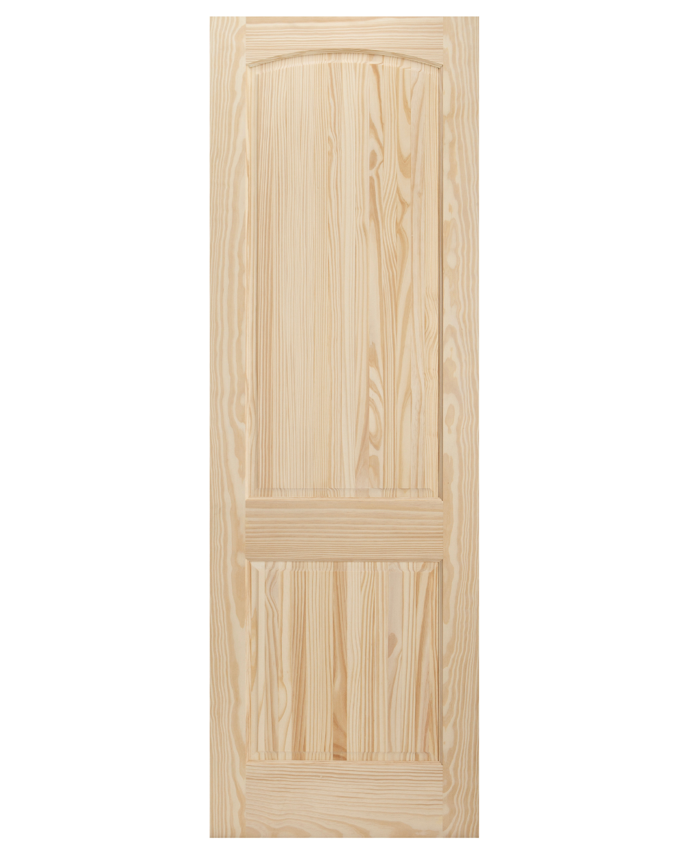 2 Panel Arch Top Pine Interior Door