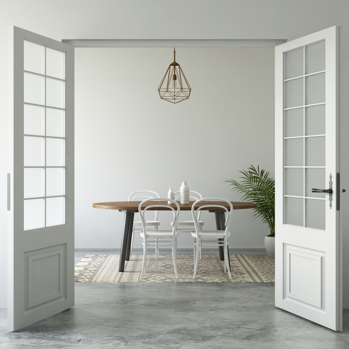 Monochrome vs. Contrast? Interior Door Color Trends & How to Choose the Right One