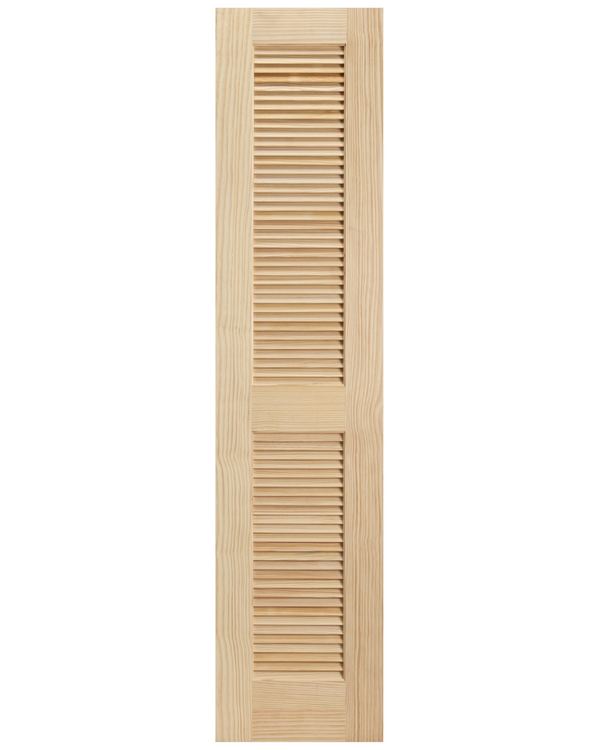 Stain Grade 2 Louver Panel Interior Door