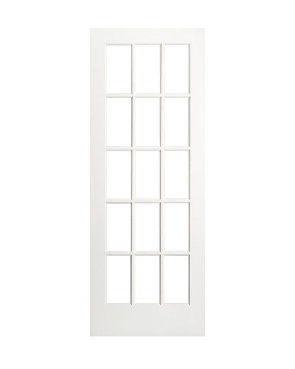 15 Lite French Interior Door (Primed)