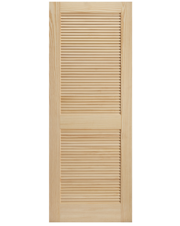 Stain Grade 2 Louver Panel Interior Door