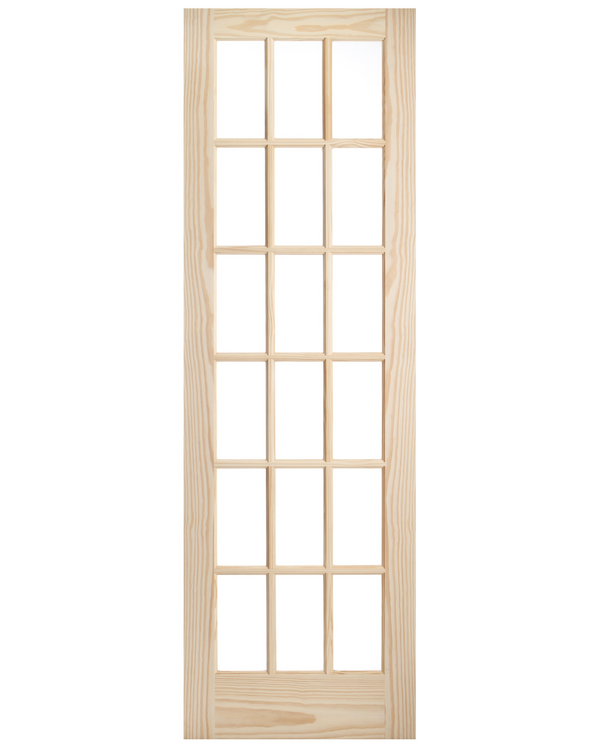 18 Lite French Interior Door