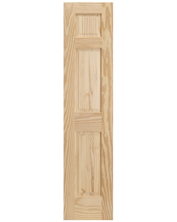 Raised Single Hip 6 Panel Pine Interior Door