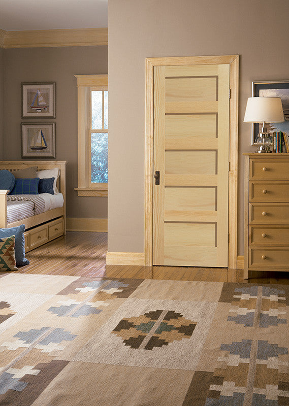 5 Panel Shaker Style Interior Door