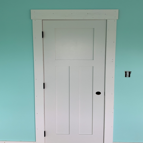 3 Panel Shaker Style Interior Door (Primed)